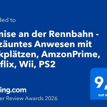 Remise An Der Rennbahn - 30 Minuten Zum Alexanderplatz Und Doch Im Gruenen Hoppegarten