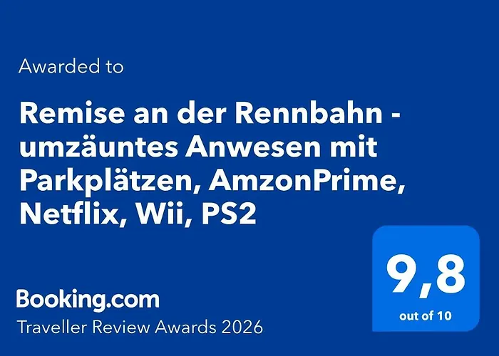 Remise An Der Rennbahn - 30 Minuten Zum Alexanderplatz Und Doch Im Gruenen Hoppegarten